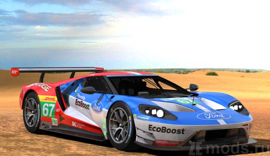 Ford GT GTE для Assetto Corsa