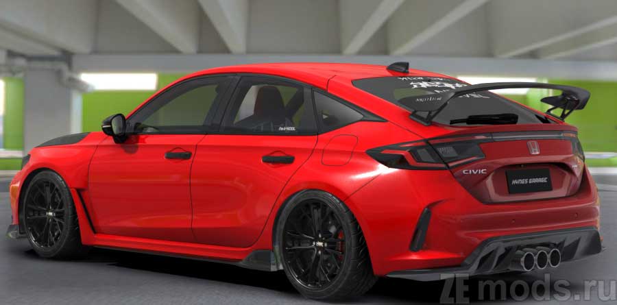 мод Honda Civic Type-R (FL5) Street Legal для Assetto Corsa