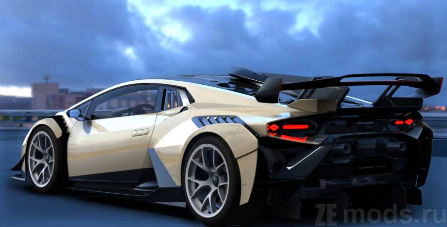 мод Lamborghini Huracan Trofeo EVO2 Hybrid для Assetto Corsa