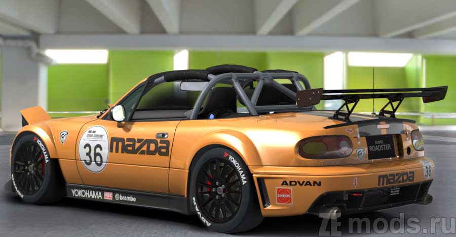 мод Mazda Eunos Roadster Touring Car для Assetto Corsa