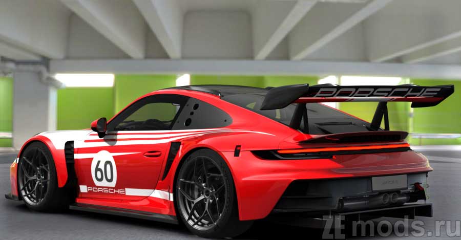 мод Porsche 911 (992) GT3R для Assetto Corsa