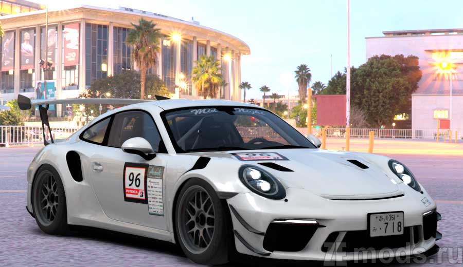 RBMS Porsche 911.2 GT3 RS Mid Night для Assetto Corsa