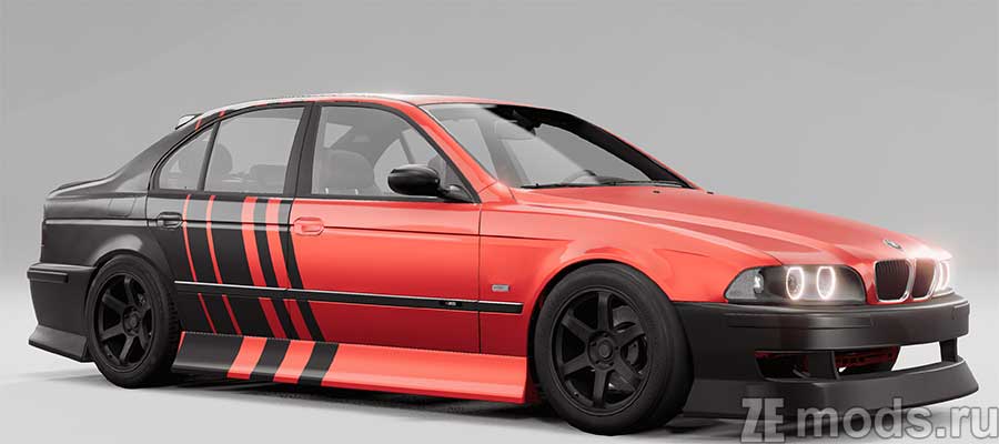 Мод BMW M5 E39 для BeamNG.drive