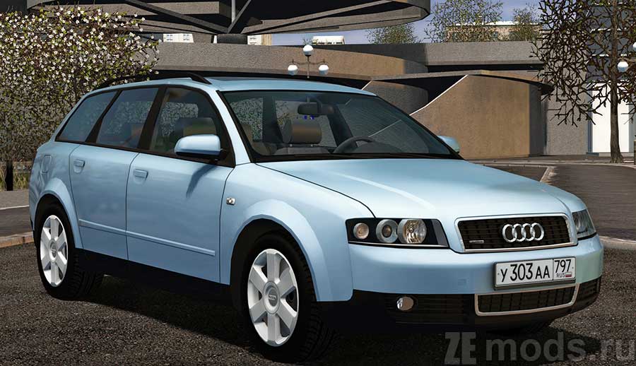 Audi A4 Avant 2004 для City Car Driving 1.5.9.2