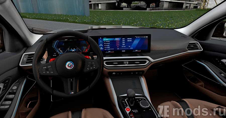 мод BMW M3 G81 Touring 2023 для City Car Driving 1.5.9.2