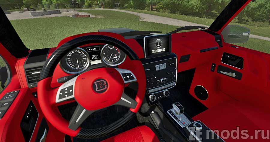 мод Mercedes-Benz Brabus B63S-700 6x6 для Farming Simulator 2022