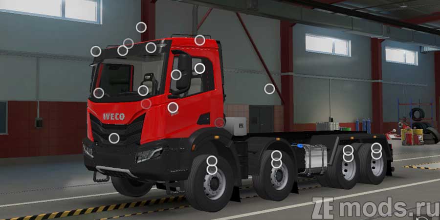 мод Iveco T-Way + Trailers для Euro Truck Simulator 2