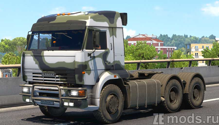 КамАЗ 54-64-65 для Euro Truck Simulator 2 (1.48-1.49)
