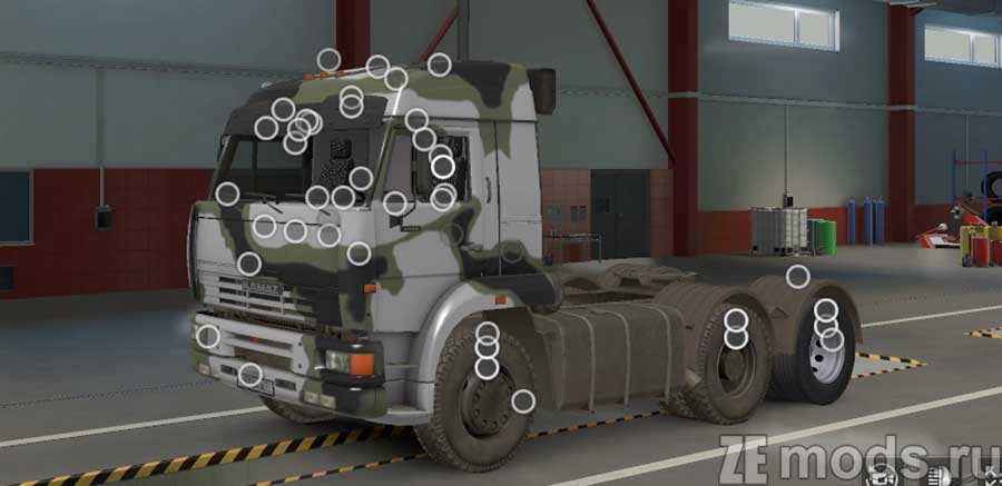 мод КамАЗ 54-64-65 для Euro Truck Simulator 2