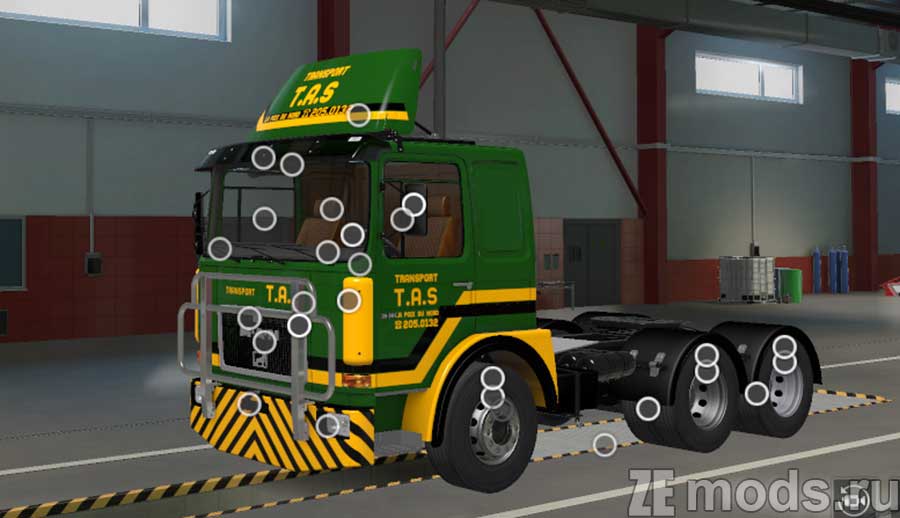 мод MAN 19.361 для Euro Truck Simulator 2