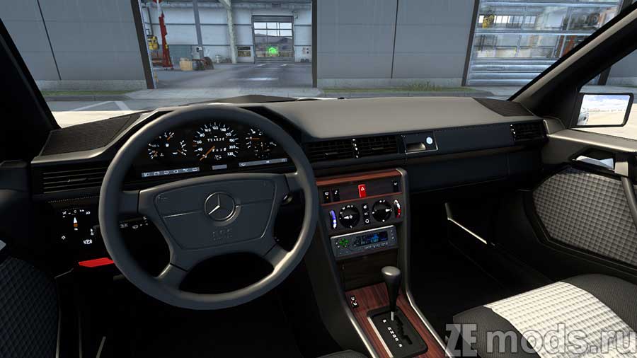 мод Mercedes-Benz W124 300d для Euro Truck Simulator 2