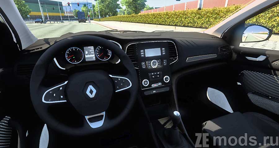 мод Renault Megane 4 Joy для Euro Truck Simulator 2