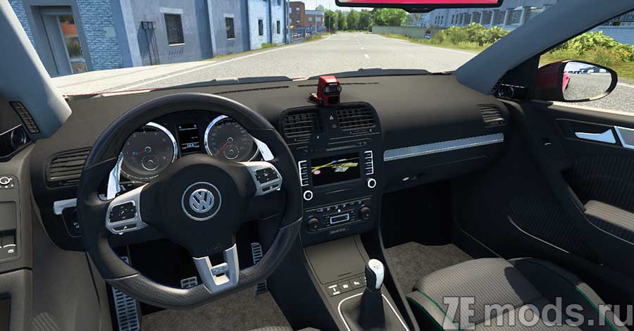 мод Volkswagen Golf VI GTI 2014 для Euro Truck Simulator 2