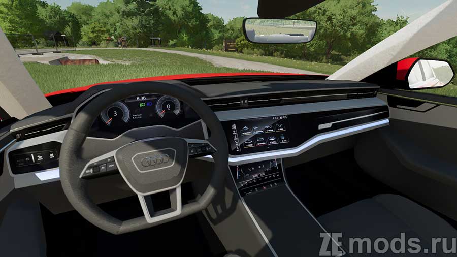 мод Audi Q8 2019 для Farming Simulator 2022