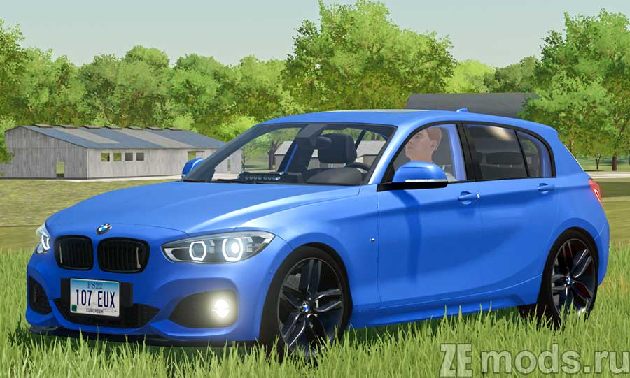 BMW 1 Series F20 LCI M-Sport для Farming Simulator 2022