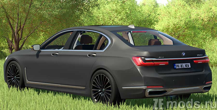 мод BMW 7 Series 2020 для Farming Simulator 2022