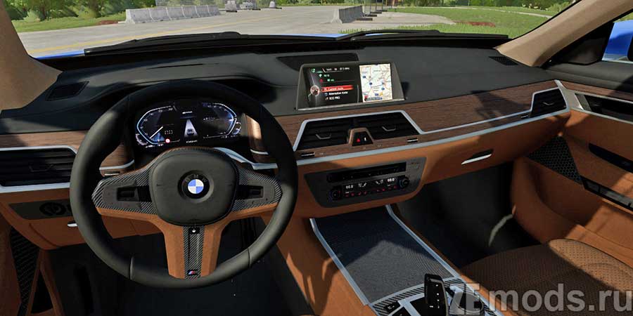 мод BMW 7 Series 2020 для Farming Simulator 2022