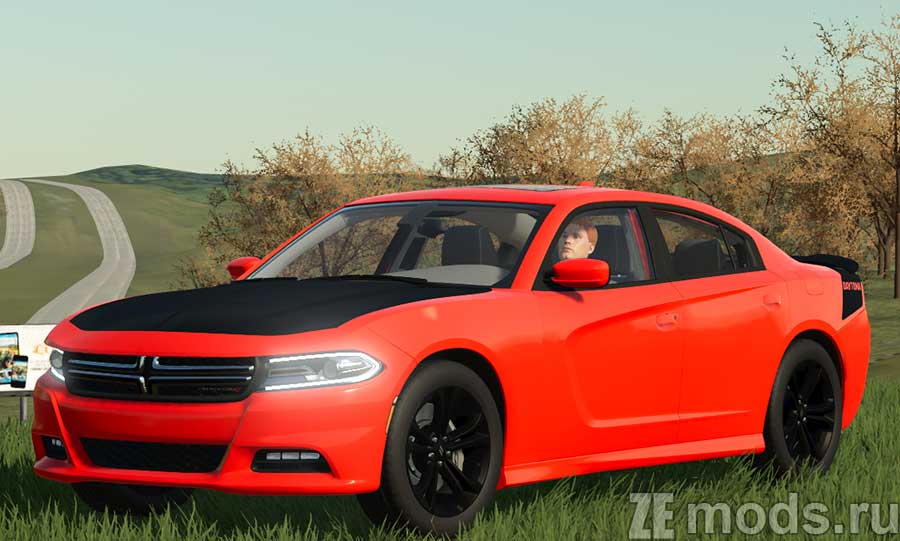 Dodge Charger 2015 для Farming Simulator 2022