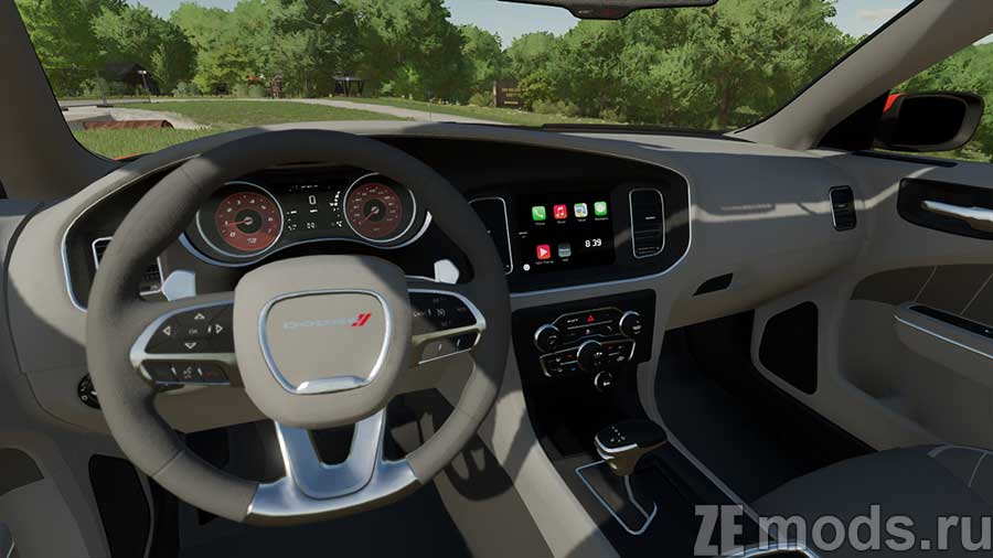 мод Dodge Charger 2015 для Farming Simulator 2022