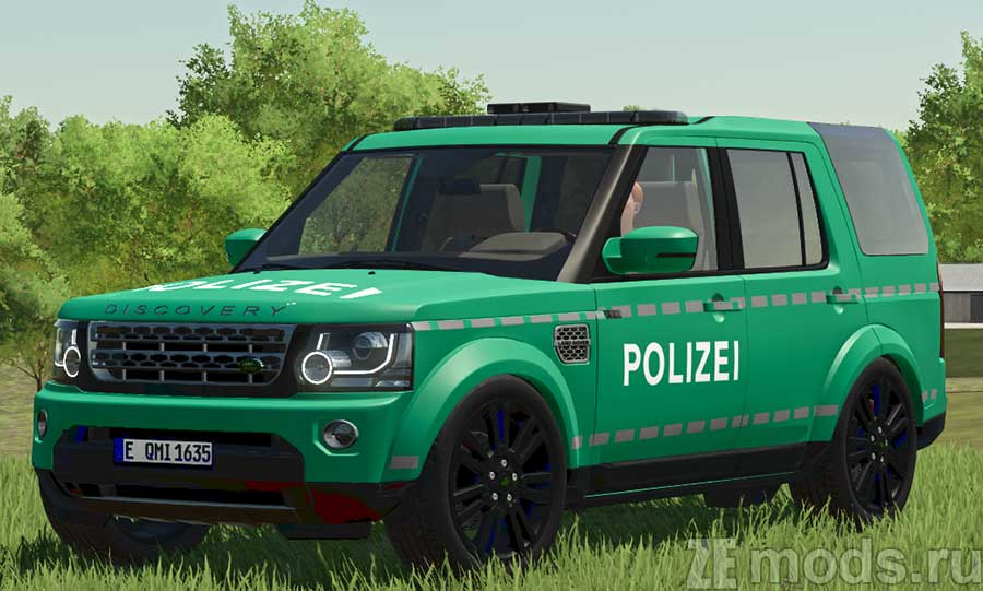 Land Rover Discovery 4 Police для Farming Simulator 2022