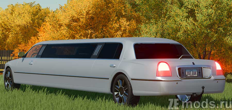 мод Lincoln Town Car Limousine для Farming Simulator 2022