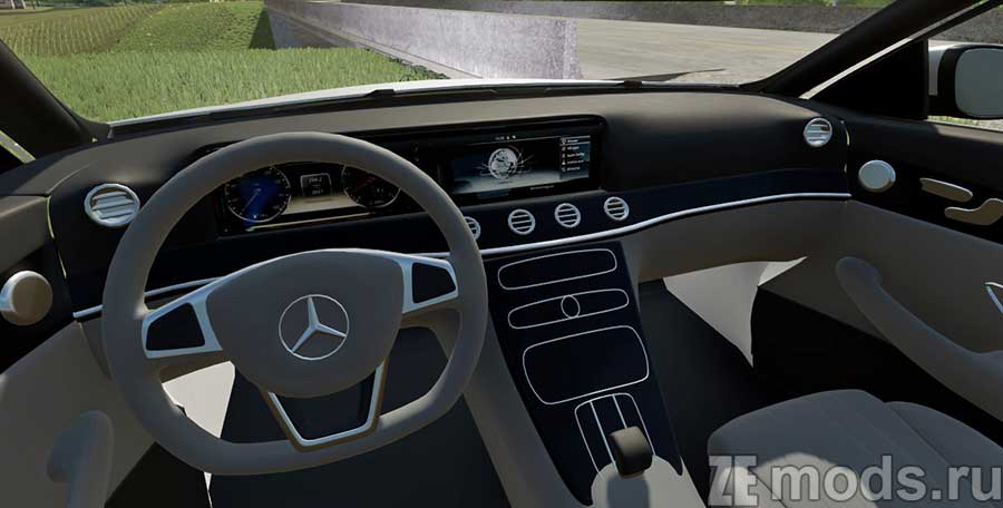 мод Mercedes-Benz E-Class для Farming Simulator 2022