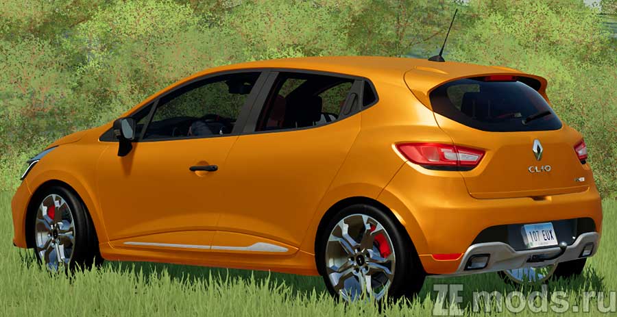 мод Renault Clio RS 2013 для Farming Simulator 2022