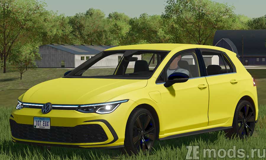 Volkswagen Golf 8 GTE для Farming Simulator 2022