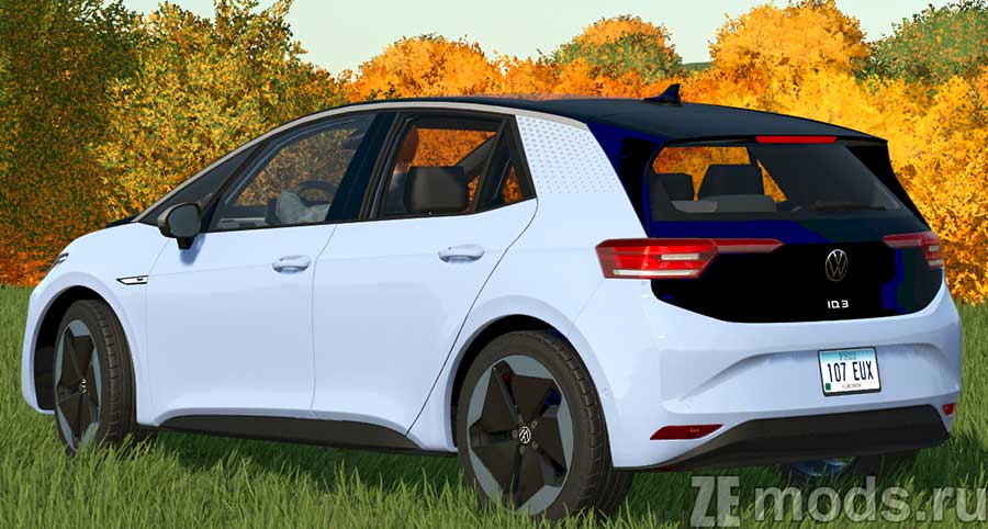 мод Volkswagen ID3 2020 для Farming Simulator 2022