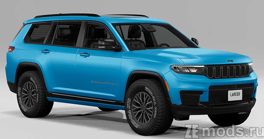 мод Jeep Grand Cherokee 2022 для BeamNG.drive