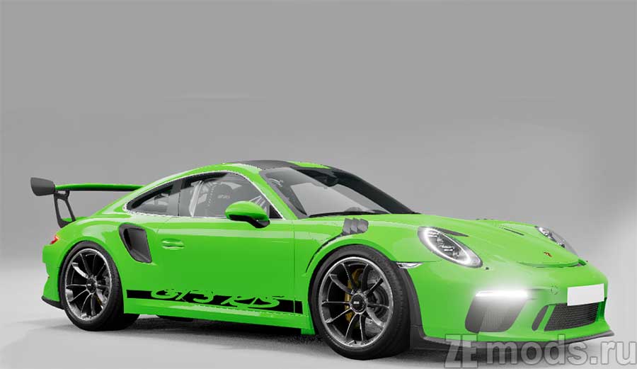 Porsche 911 991 GT3RS для BeamNG.drive