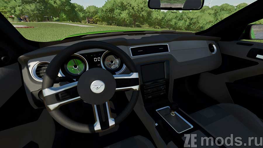 мод Ford Mustang Stock/Drag Prep для Farming Simulator 2022