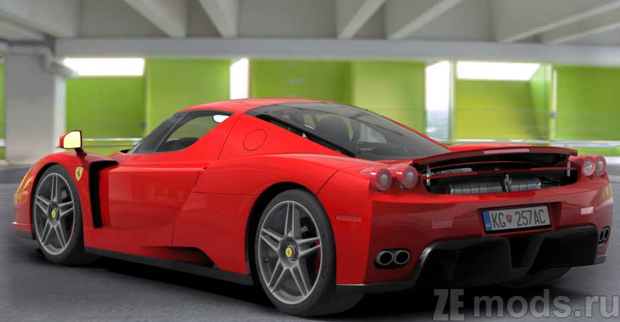 мод Ferrari Enzo для Assetto Corsa