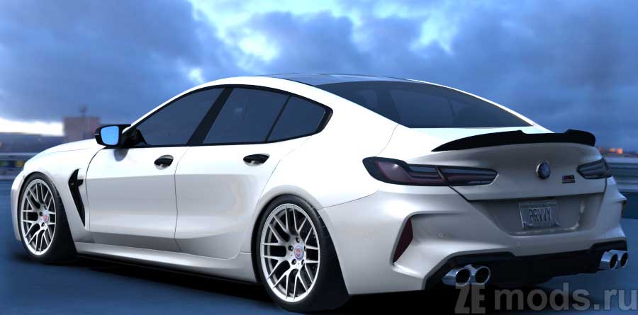 мод BMW M8 Gran Coupe | MLGZ x Prvvy для Assetto Corsa