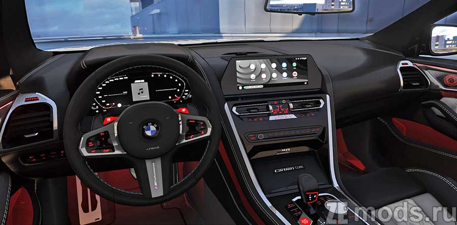 мод BMW M8 Gran Coupe | MLGZ x Prvvy для Assetto Corsa