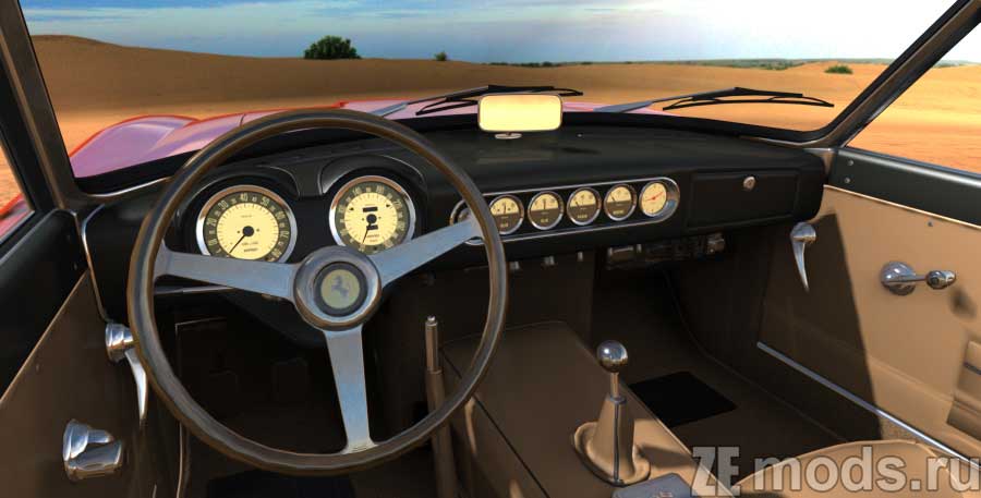 мод Ferrari 250 GT California Spider SWB для Assetto Corsa