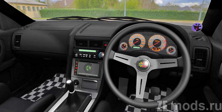 мод Nissan Skyline HR34 wb для Assetto Corsa