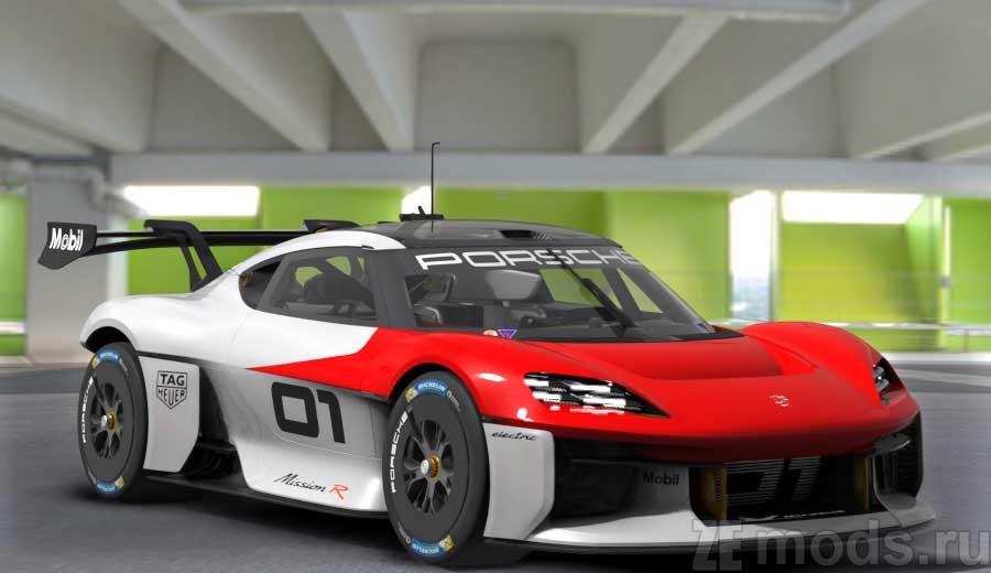 Porsche Mission R 2022 для Assetto Corsa