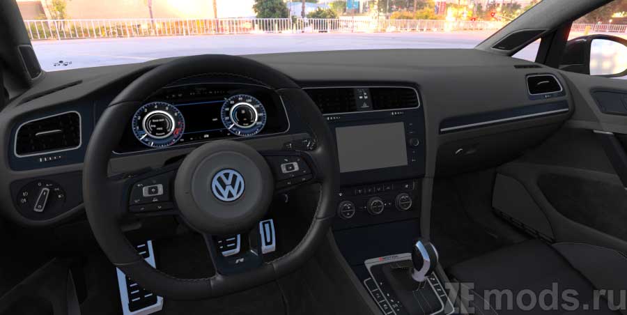 мод Volkswagen Golf R MK7.5 | UKG для Assetto Corsa