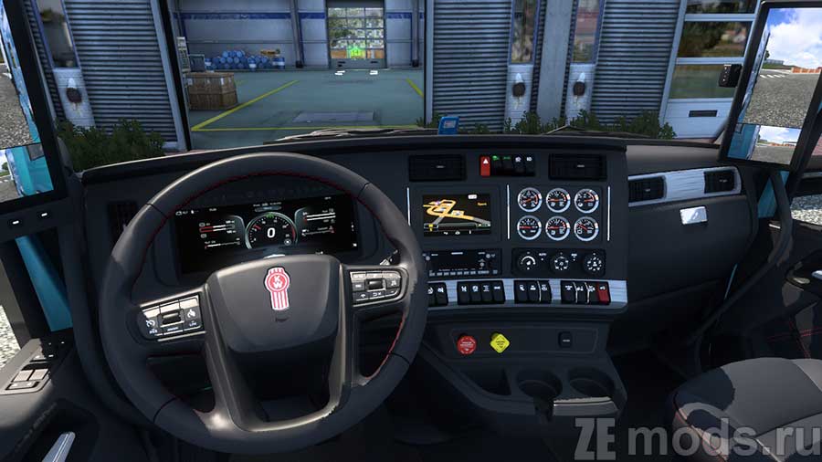 мод Kenworth T680 NG 2022 для Euro Truck Simulator 2