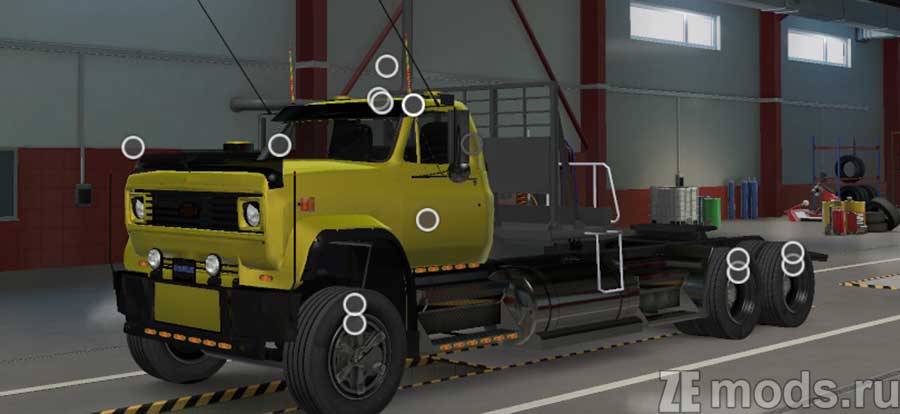 мод Chevrolet C70 для Euro Truck Simulator 2