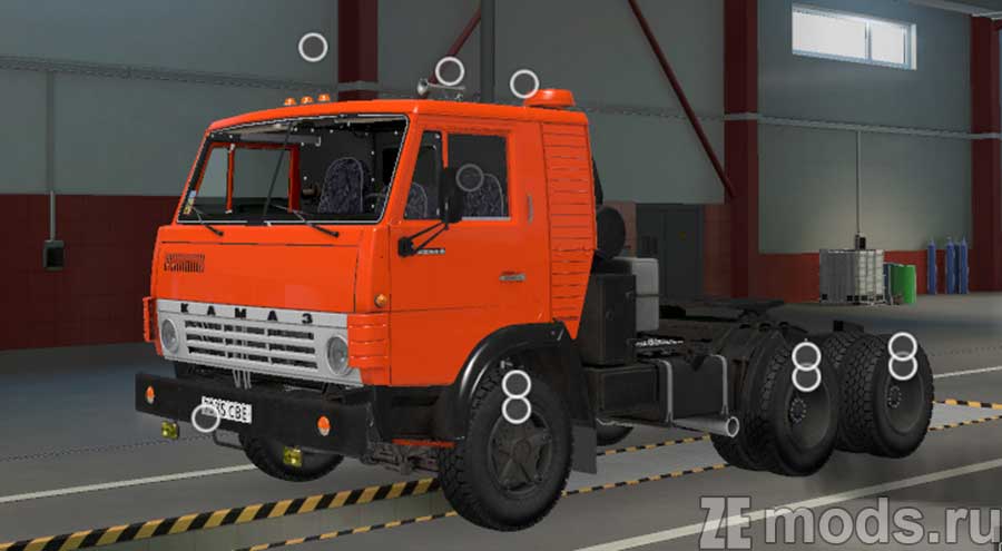 мод КамАЗ 5410 Legend для Euro Truck Simulator 2