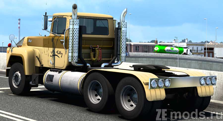 мод Mack R Series для Euro Truck Simulator 2