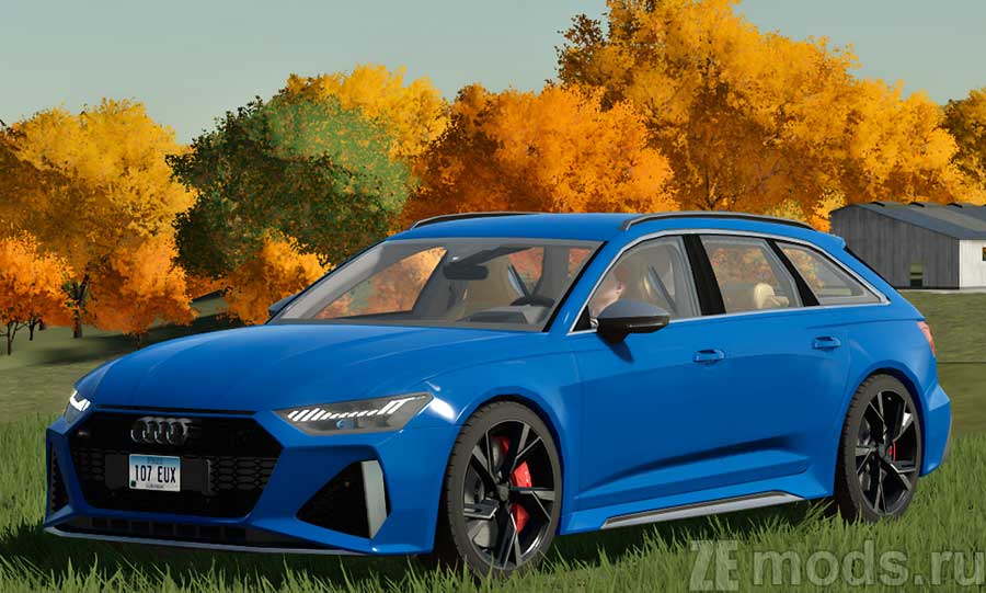 Audi RS6 Avant 2020 для Farming Simulator 2022