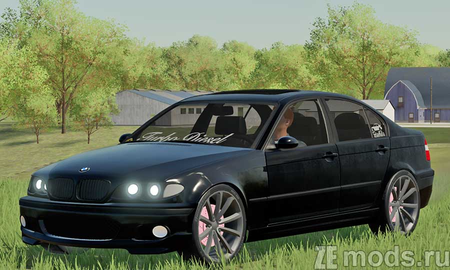 BMW E46 Sedan для Farming Simulator 2022