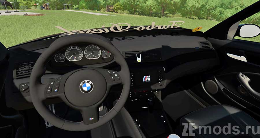 мод BMW E46 Sedan для Farming Simulator 2022