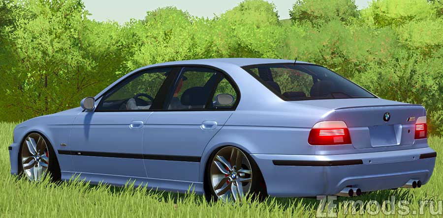 мод BMW M5 E39 для Farming Simulator 2022