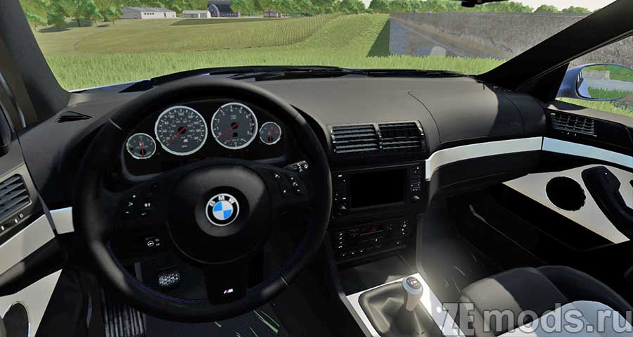 мод BMW M5 E39 для Farming Simulator 2022
