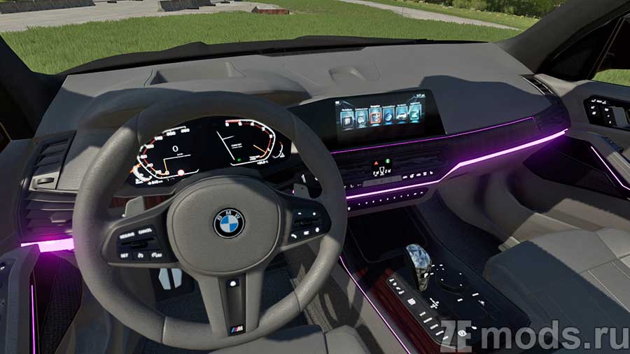 мод BMW X7 M50i для Farming Simulator 2022