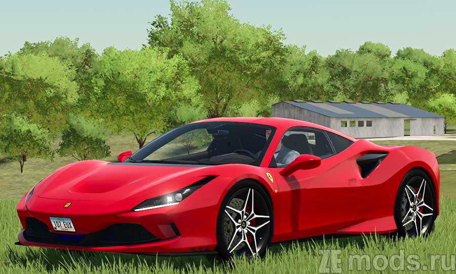 Ferrari F8 Tributo для Farming Simulator 2022